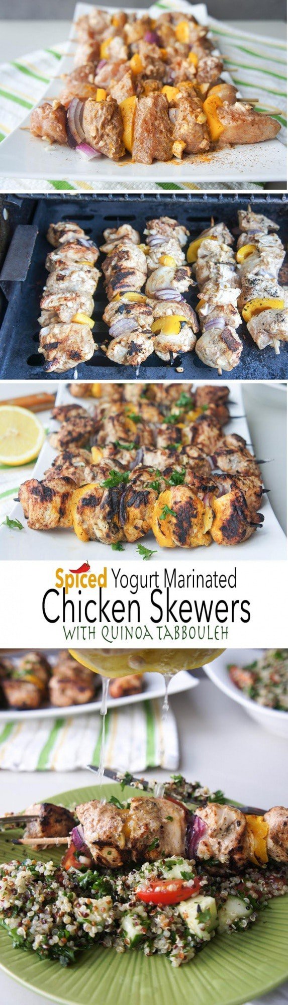 Marinated Chicken Skewers